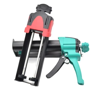 600ml 1 1 Double Cartridges Manual Caulking Gun for Glue Dispensing Caulking Cartridge Gun