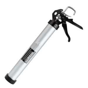 600ml Stainless Steel Industrial DIY Sausage Glue Special Manual Caulking Gun 360 Degree Rotatable No Drip Design OEM