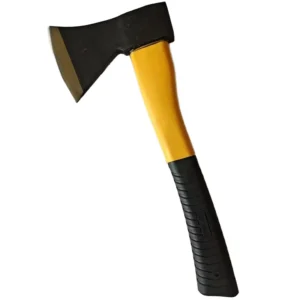 613 Industrial Fiberglass Hickory Carbon Steel Handle Axe with High Carbon Steel Axe Head for Cutting