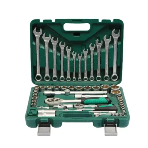 61PC Tool Set of Keys for Car Repair Ratchet Wrench Set Universal Socket Head Combination Torque Gear Spanner