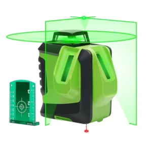 622CG 360 Horizontal Cross Line 2 Vertical Lines 6 Line 2 Dots Multi Outdoor Pulse Mode Green Beam Laser Level