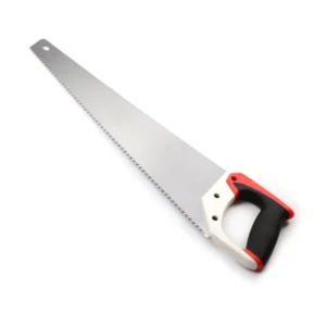 65Mn Material Three Sided Gear Grinding Teeth Hand Saw with Three Color Handle