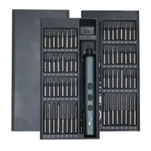68 in 1 Small Precision Portable Electric Screwdriver Multi Functional Repair Tool Set Rechargeable Battery Source