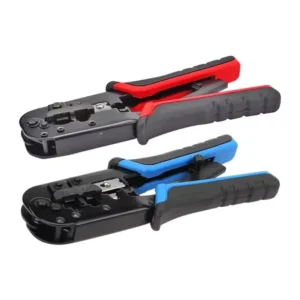 6P 8P Wire Cable Cutter Crimper Clamp RJ45 Pass Through Ratchet Crimping Tool Pliers Telecom Parts for Cat5e Cat6