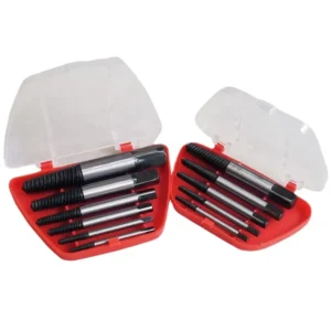 6PCS Damaged Screw Extractor Broken Stud Remover Bolt Extractor Set