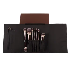 7 Piece Synthetic Hair Makeup Brush Set Powder Foundation Brushes with Portable Gift Box Set