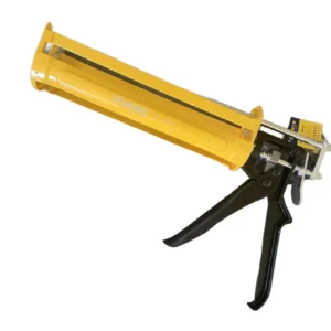 73025 10 Inch Manual Stainless Steel Epoxy Resin Caulking Gun Pistol Grip Heavy Duty Industrial DIY Grade Rebar