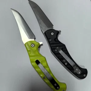 7CR17 Stainless Steel Fixed Blade Knife with G10 Handle for Camping Hunting Industrial Tactical Use Outdoor Versatile
