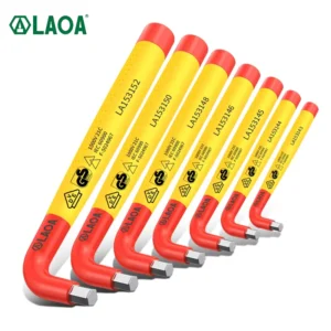 7PC Alloy Hex Wrench Set Insulated Comfortable Safety L handle DIY Hardware Hand Tool Electrician Hex Key 3 12mm