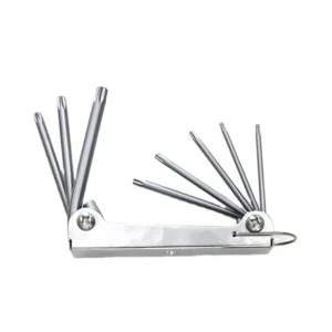 7Pcs Folding Metric Hex Key Allen Key Allen Wrench Set
