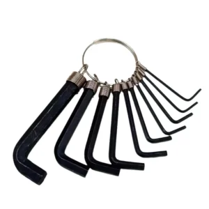 8 10 Piece Hex Key Set Allen Wrench Set with Holder Pouch Metric Sizes Easy Carry Allen Key for Home Repair