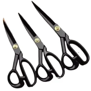 8″ 12″ Stainless Steel Blade Tailor’s Scissors Sharp Tip Cloth Cutting Shears for Household Use Smooth DIY Sewing Clothing