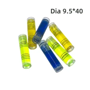 8*23mm Mini Cylindrical Level Small Horizontal Bubble Levels Bubble Spirit Level Measuring Layout Tools