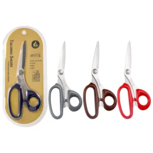 8 Inch Plastic Handle Stainless Steel Fabric Cloth Sewing Tailor Scissors Shears