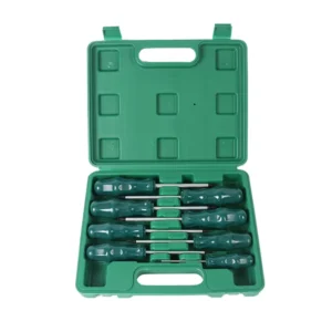 8 Piece Heavy Duty Allen Key Kit T Handle Hex Key Wrench Set with Storage Case or Industrial Auto Repair Mechanical Maintenance