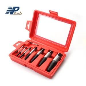 8Pcs Easy Out Bolt Stripped Broken Screw Remover Screw Extractor Set for Damaged Bolt