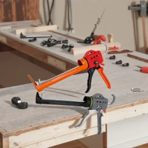 9 Bearings 310ml 9 Inches Construction Tools High Quality Skeleton Rotating Glass Hand Tool Silicone Caulking Gun