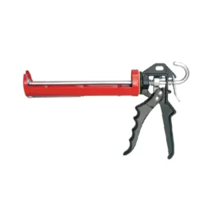 9″ Heavy Duty Aluminum Handle Cordless Manual Skelton Dropless Silicone Sealant Caulking Gun With Needle