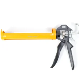 9 Inch 225mm Ratchet Grip Caulk Gun 600g 1.5mm Thickness Smooth Rod Plunger Caulk Gun