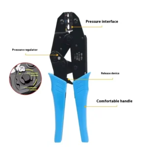 9 Inch HS 30J Series Electrical Tube Type Bare Terminal Spring for Aviation Pre Insulated Terminal Pliers Wire Crimpers