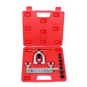 9 Pcs Double Flaring Brake Line Tool Kit Tubing Car Truck Tool