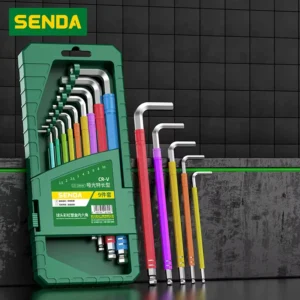 9 Piece Ball Head Hex Key Wrench Set