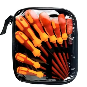9 Piece DIY Grade Screwdriver Set with Phillips Head Customizable OEM Support Plastic Handle