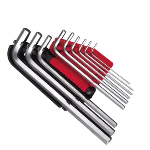 9 Piece Hex Key Set Allen Alan Key Wrench With Holder Carbon Steel Heat Treated