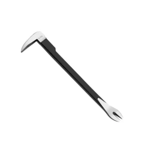 9.72in Crowbar with Cats Paw Nail Remover Pry Bar Hammer 3 in 1 High Carbon Steel Crowbar Tool for Home Woodworking