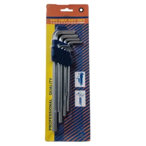 9PCS Hex Key Wrench Set