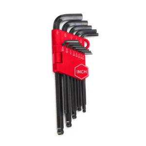 9pc Industrial Grade Allen Key Set Hex Key Wrenches Inch Imperial Alan Key Set Metric Measurement System
