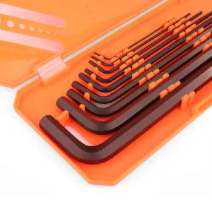 9pcs Ball Point Head Hex Key Allen Wrench Set