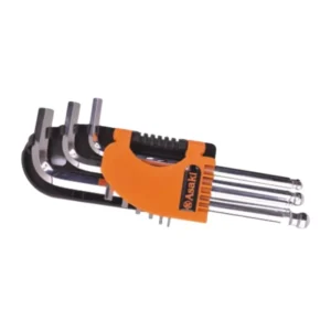 9pcs Extra Long Ball Point Hex Key Wrench Set AK 0194