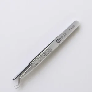 AAA 16S Industrial Grade High Precision Anti Static Non magnetic Chemical Heat Resistant Stainless Steel Tweezers Curved