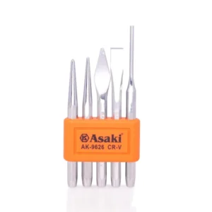AK 9626 Plastic clip 5 PCS Punch Chisel Set