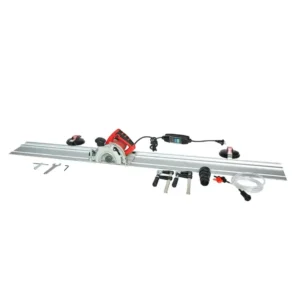 AKX 1400W Track Saw Handheld Electric 125mm Blade With Guide Rail Marble Tile Cutting Machine