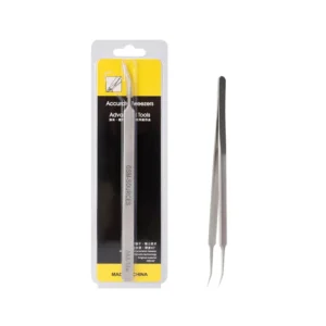 Accurate Stainless Steel Handle Tweezer for Mobile Repair Multi functional Tweezer
