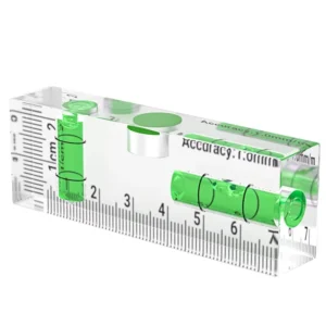Acrylic Industrial Grade Transparent Mini Level 5mm Accuracy German Quality Strong Magnetic Household
