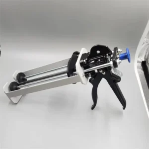 Adhesive Dispensing Plastic Caulking Gun Conversion Kit Manual Two Component Syringe Cartridge 400ml 600ml 1 1 2 1 HT JQ