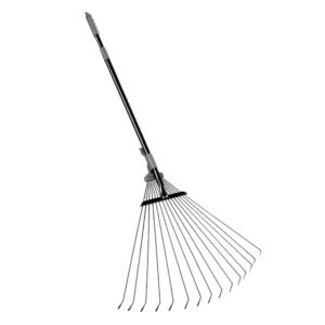 Adjustable Design Mini Bamboo Rake Steel Leaf Rake 15teeth Mini Zen Rake