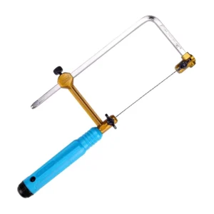 Adjustable Fixed Saw Frame Hand Saw Cutter Wood Blue Steel Plastic Handle DIY Jewelry Making Tools Saw Bow