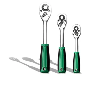 Adjustable High Torque Socket Wrench Tool Set Large Medium Small External Internal Ratchet Wrench