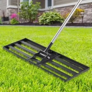 Adjustable Manual Lawn Rake DIY Customized Industrial Stainless Steel Garden Tools OEM Various Sizes Competitive Pricing Fast