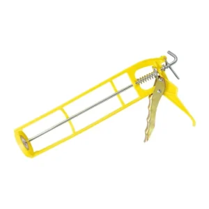 Adjustable Manual Simple Plastic DIY Grade 13 Inch 300ml OEM Caulk Glue Gun Paint Finishing Tools with High Pressure