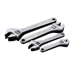 Adjustable Multi Functional Alloy Steel Industrial Grade Metric Wrench Set Double End Short Handle Large Opening Bathroom Use 1