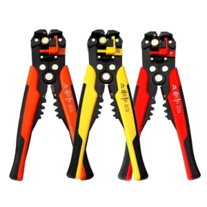 Adjustable Steel Soft Crimping Pliers Multifunctional Stripping and Cable Cutter Hand Tool Wire Crimpers