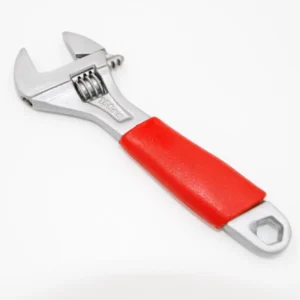 Adjustable Wrench Red Handle Manual Wrench Set Handle Torque Wrench
