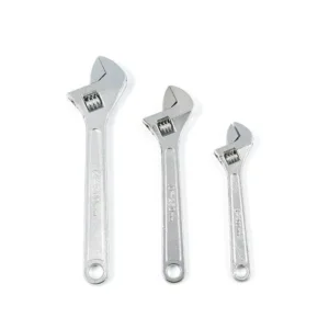 Adjustable Wrenches 6 8 10 Inch Adjustable Shifter Movable Spanner with Wide Jaw Capacity Drop Forged Wrench with Chrome Finish