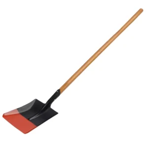 Agricultural Farm Tools Carbon Steel Spade square Shovel Head Wooden Long Handle Shovel
