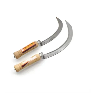 Agricultural Hand Tools Farming Garden Sickle with Wooden Handle